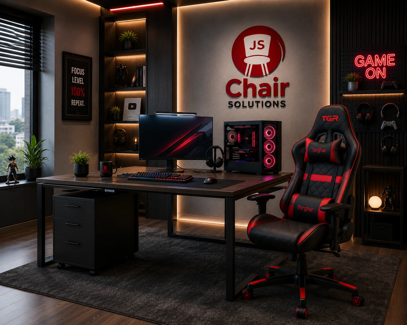Gaming and creative setup environment